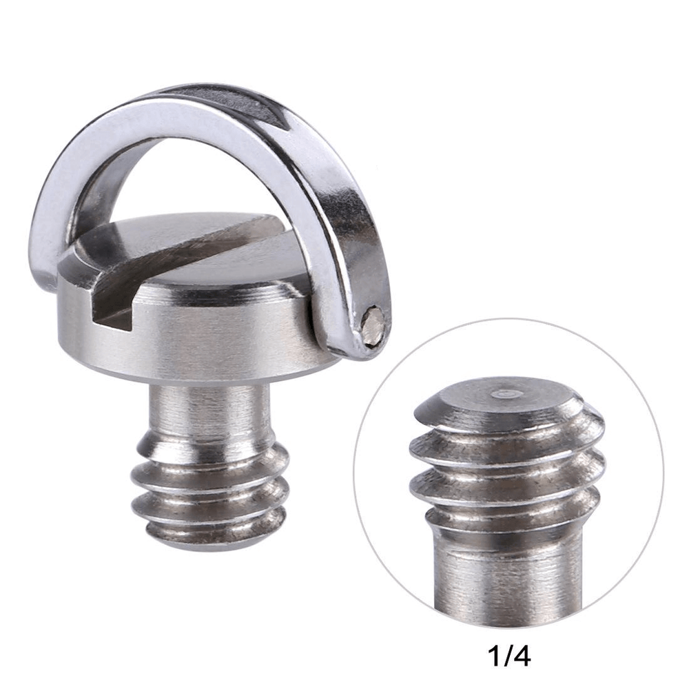 Parafuso-Adaptador-D-Ring-1-4-para-Tripe-e-Plate-Engate-Rapido-QR -T12x16mm- -1- Parafuso-Adaptador-D-Ring-1-4-para-Tripe-e-Plate-Engate-Rapido-QR -T12x16mm- -1-